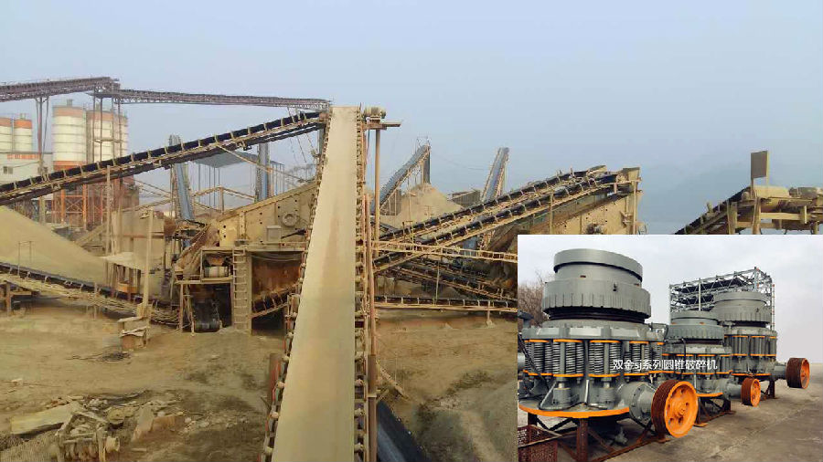 老客戶(hù)再次購(gòu)買(mǎi)SJ1400彈簧圓錐破碎機(jī)用于月產(chǎn)40萬(wàn)噸鵝卵石破碎