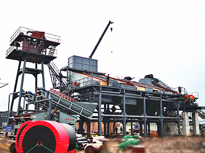 四川眉山月產(chǎn)20萬(wàn)方鵝卵石破碎生產(chǎn)線(xiàn)火熱建設(shè)中