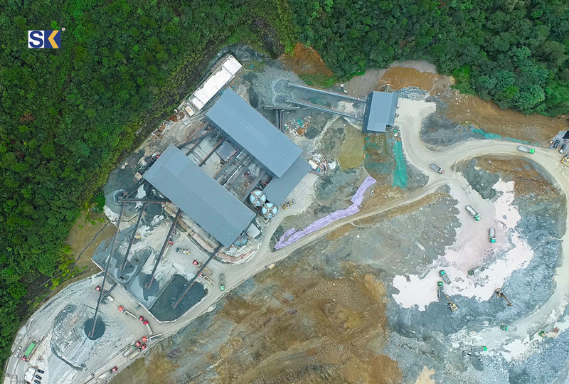 杭州建德時(shí)產(chǎn)1000噸凝灰?guī)r生產(chǎn)線(xiàn)